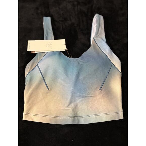 CALIA Inspire Womens Mountain Mist Cool Tank Scoop Neck Built in Bra XS NWT - Picture 1 of 4